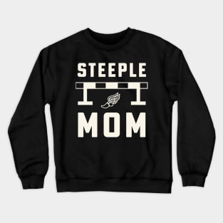 Steeplechase Mom Steeplechase 3000m Track and Field Crewneck Sweatshirt